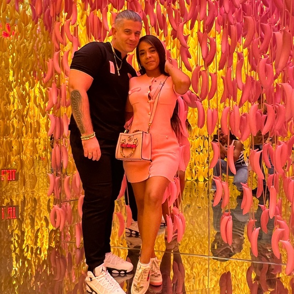 Pink Button-Up Dress - Picture 4 of 4